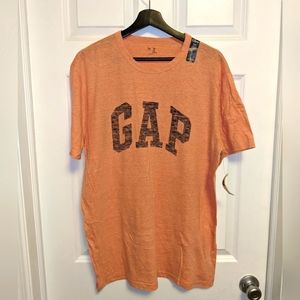 Gap logo "light orange" XL Tshirt